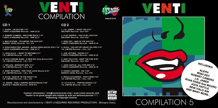 VAM-CD 20.05 VARIOUS ARTISTS - VENTI COMPILATION 5 (Double CD)