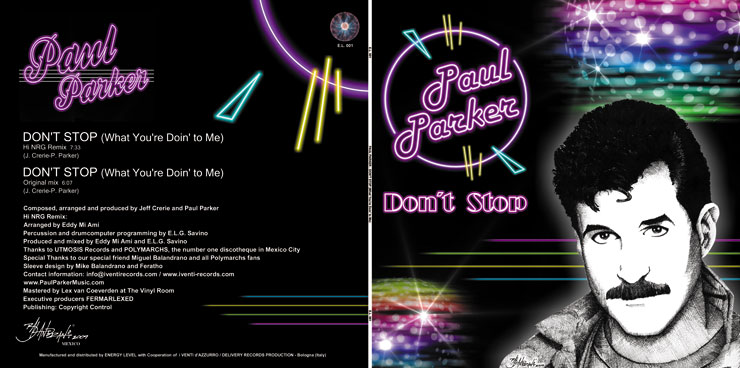 E.L. 001 PAUL PARKER - DON'T STOP
