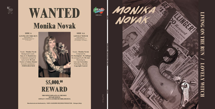 VAM 20.03 MONIKA NOVAK - LIVING ON THE RUN / LOVELY WITCH