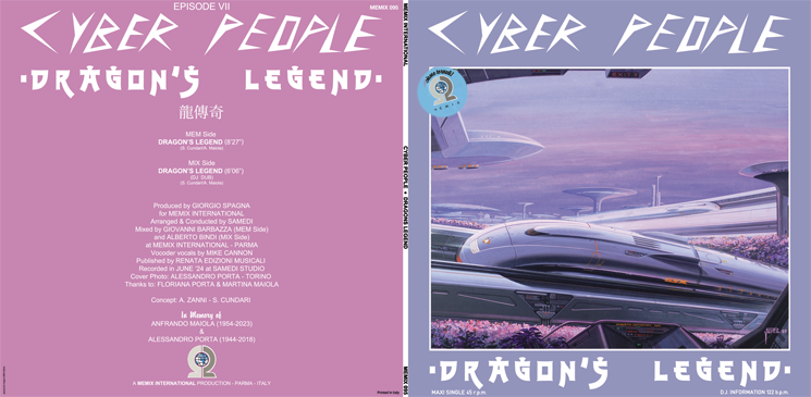 MEMIX095 CYBER PEOPLE - DRAGON'S LEGEND