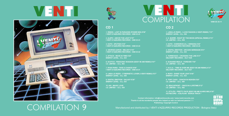 VAM-CD 20.11 VARIOUS ARTISTS - VENTI COMPILATION 9 (Double CD)
