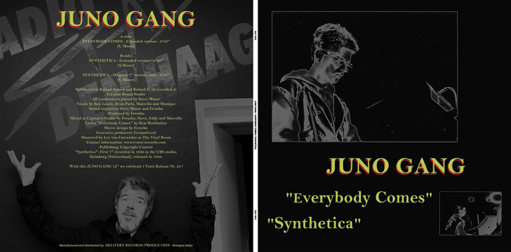 DLV 1015 JUNO GANG - EVERYBODY COMES / SYNTHETICA