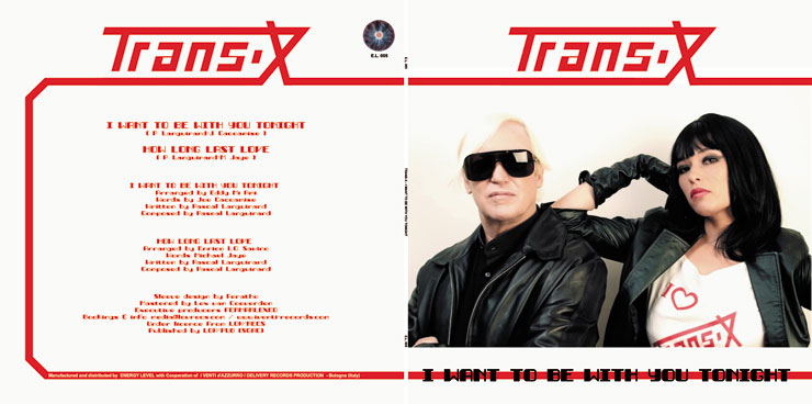 E.L. 005 TRANS-X - I WANT TO BE WITH YOU TONIGHT
