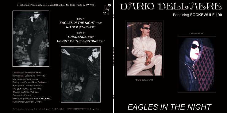 I.D.L. 003 DARIO DELL' AERE featuring FOCKEWULF 190 - EAGLES IN THE NIGHT EP