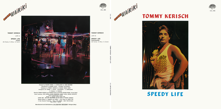 I.D.L. 065 TOMMY KERISCH - SPEEDY LIFE