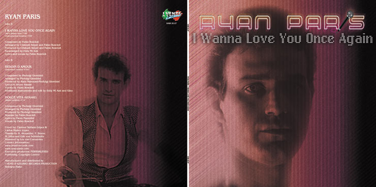 VAM 20.07 RYAN PARIS - I WANNA LOVE YOU ONCE AGAIN (80s DANCE MIX)